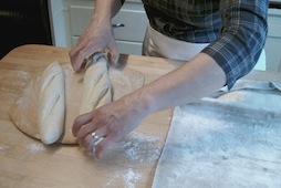 Loading the peel